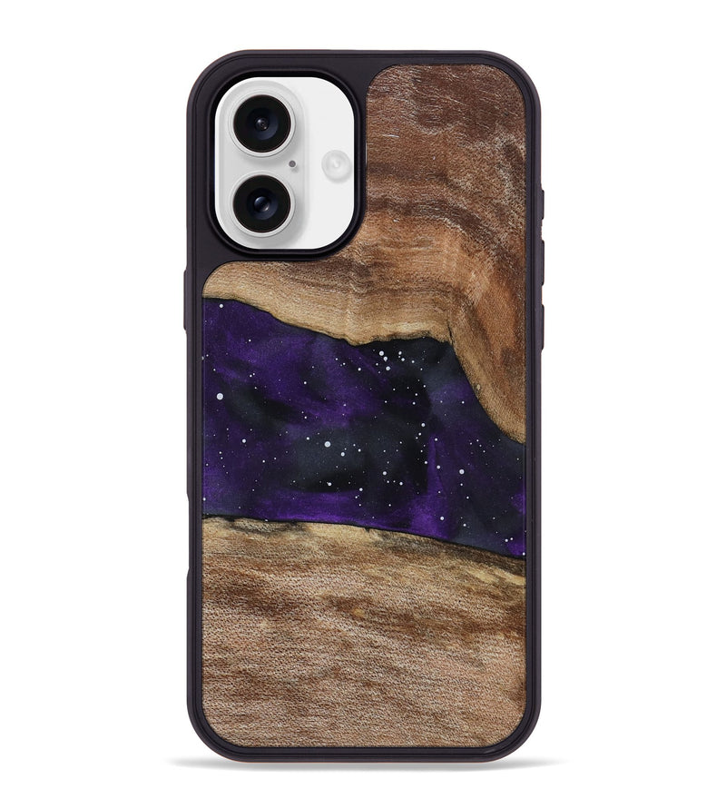 iPhone 16 Plus Wood Phone Case - Josiah (Cosmos, 808809)