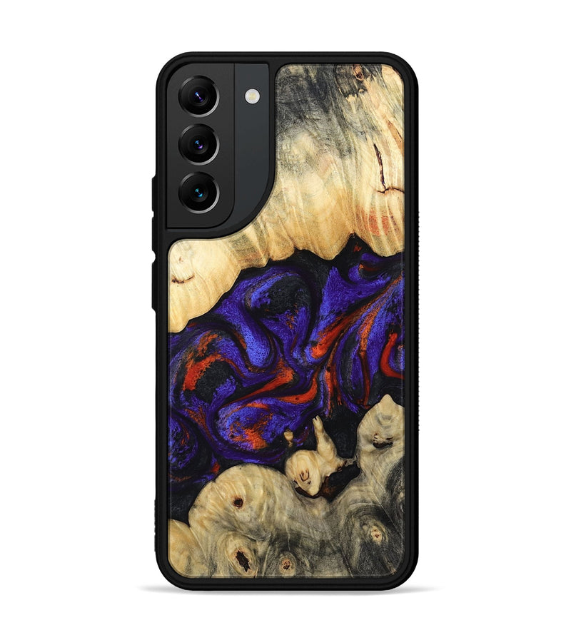 Galaxy S22 Plus Wood Phone Case - Devin (Purple, 808825)