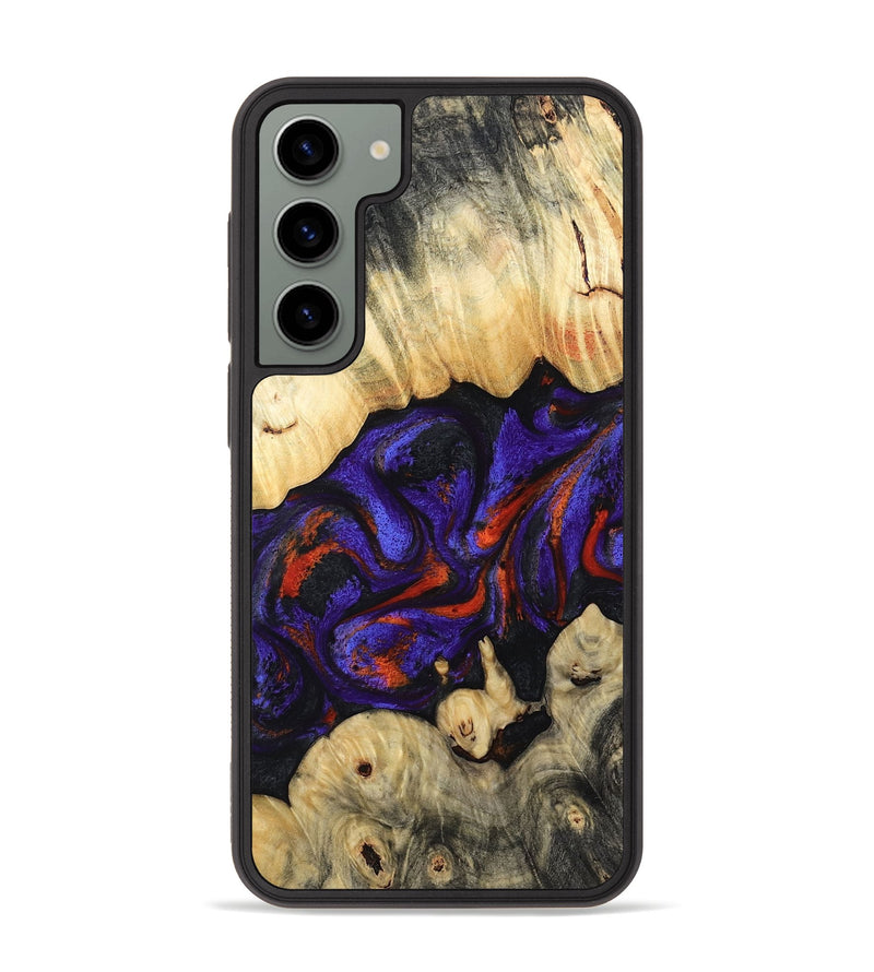 Galaxy S23 Plus Wood Phone Case - Devin (Purple, 808825)