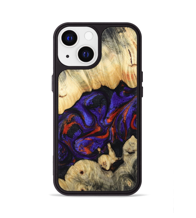 iPhone 13 Wood Phone Case - Devin (Purple, 808825)