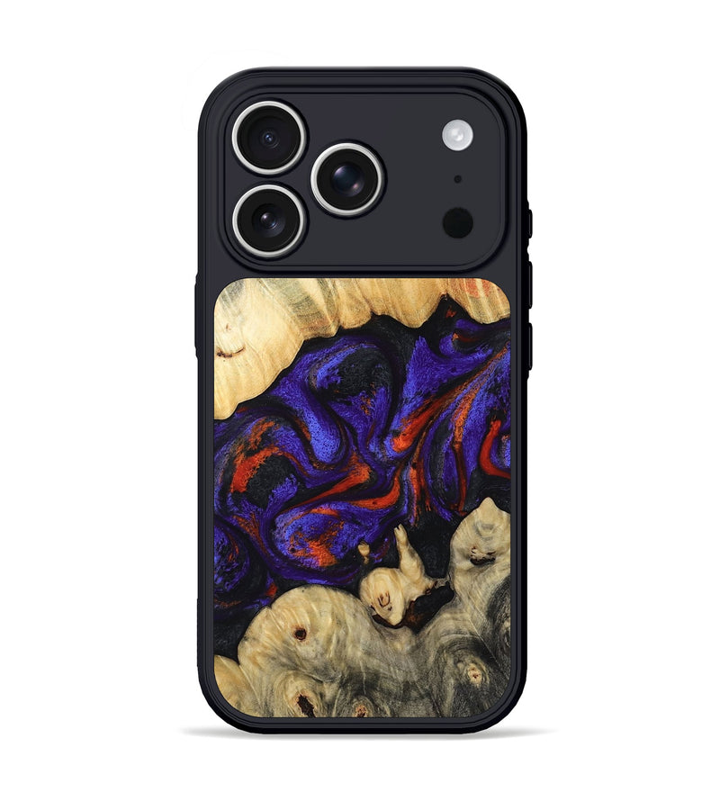 iPhone 17 Pro Wood Phone Case - Devin (Purple, 808825)