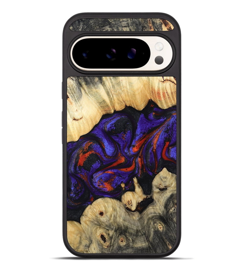 Pixel 10 Pro XL Wood Phone Case - Devin (Purple, 808825)
