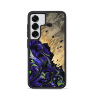 Galaxy S25 Wood Phone Case - Zaid (Purple, 808829)