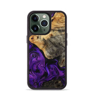iPhone 13 Pro Wood Phone Case - Doug (Purple, 808830)