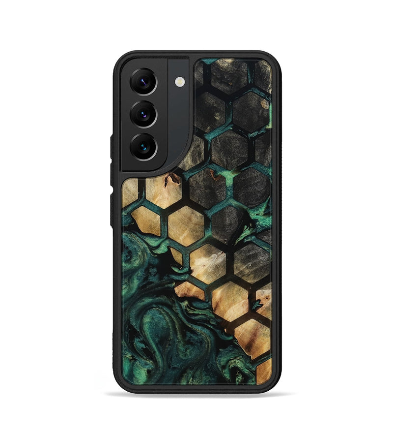 Galaxy S22 Wood Phone Case - Royal (Pattern, 808846)