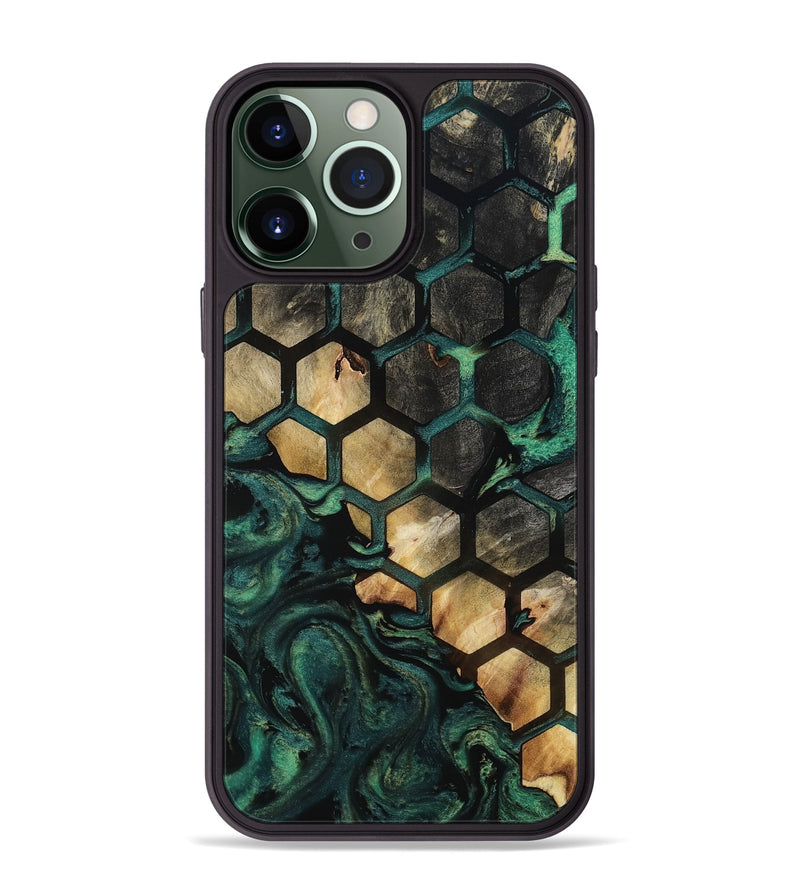 iPhone 13 Pro Max Wood Phone Case - Royal (Pattern, 808846)