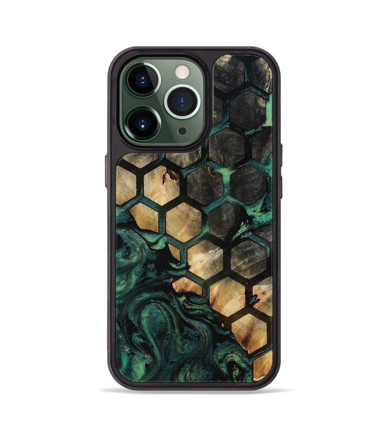 iPhone 13 Pro Wood Phone Case - Royal (Pattern, 808846)