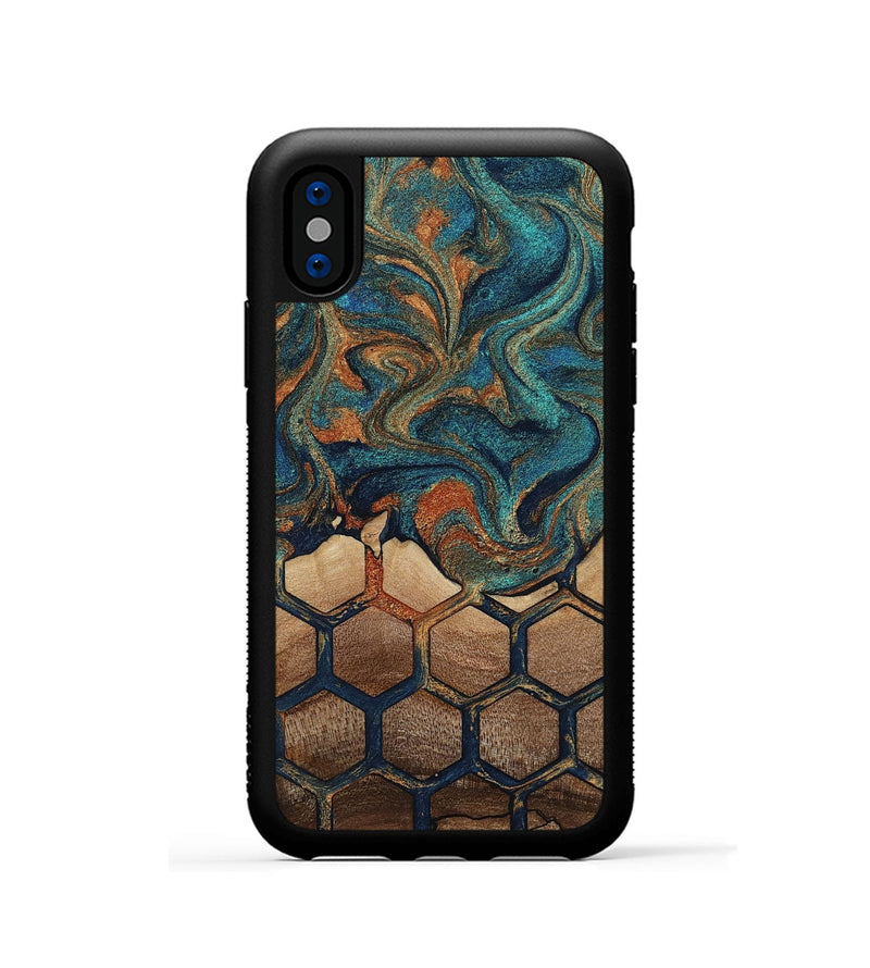 iPhone Xs Wood Phone Case - Lennox (Pattern, 808849)