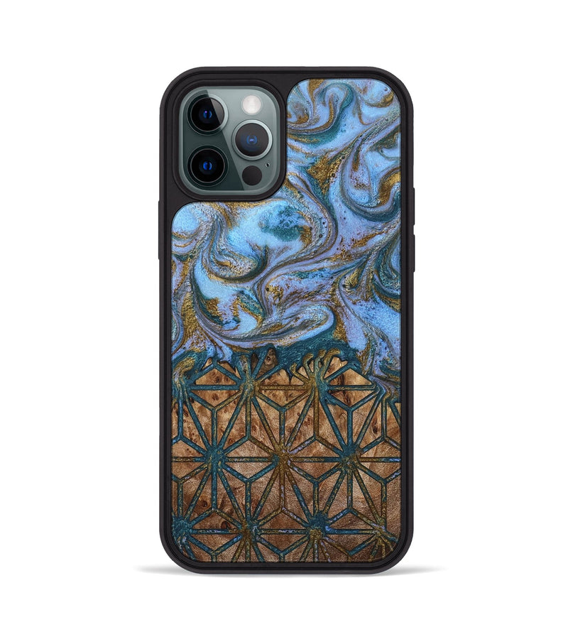 iPhone 12 Pro Wood Phone Case - Gayla (Pattern, 808853)