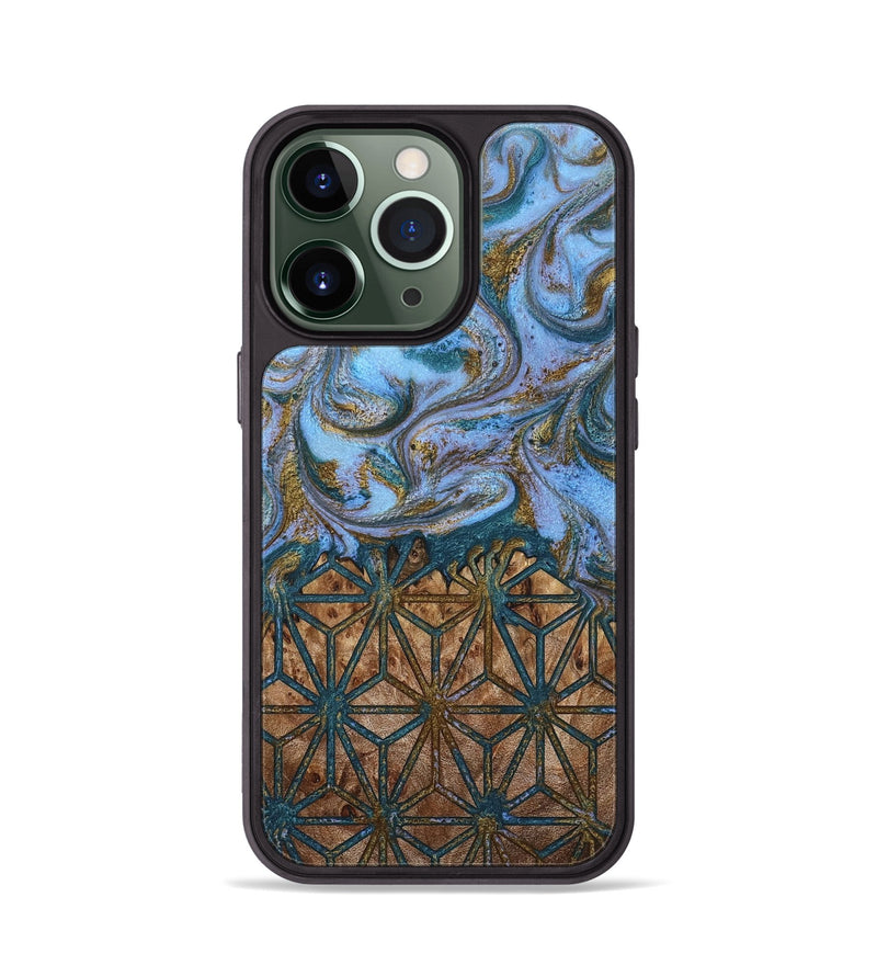 iPhone 13 Pro Wood Phone Case - Gayla (Pattern, 808853)