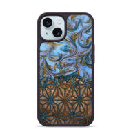 iPhone 15 Wood Phone Case - Gayla (Pattern, 808853)