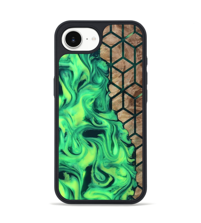 iPhone 16e Wood Phone Case - Mindi (Pattern, 808866)