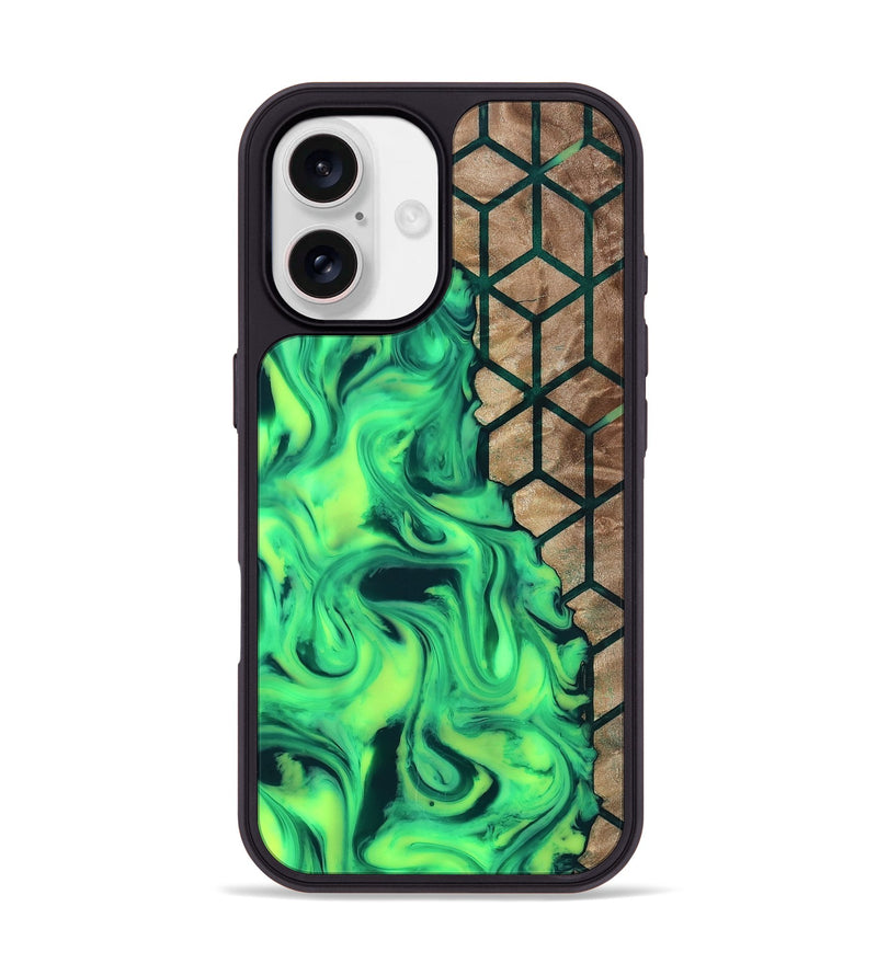 iPhone 17 Wood Phone Case - Mindi (Pattern, 808866)