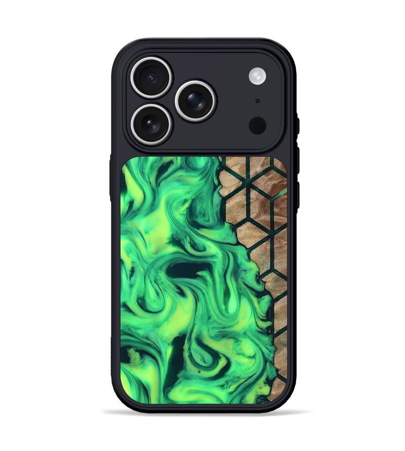 iPhone 17 Pro Wood Phone Case - Mindi (Pattern, 808866)