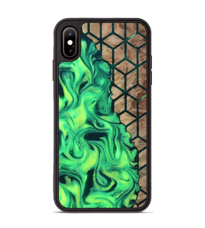 iPhone Xs Max Wood Phone Case - Mindi (Pattern, 808866)