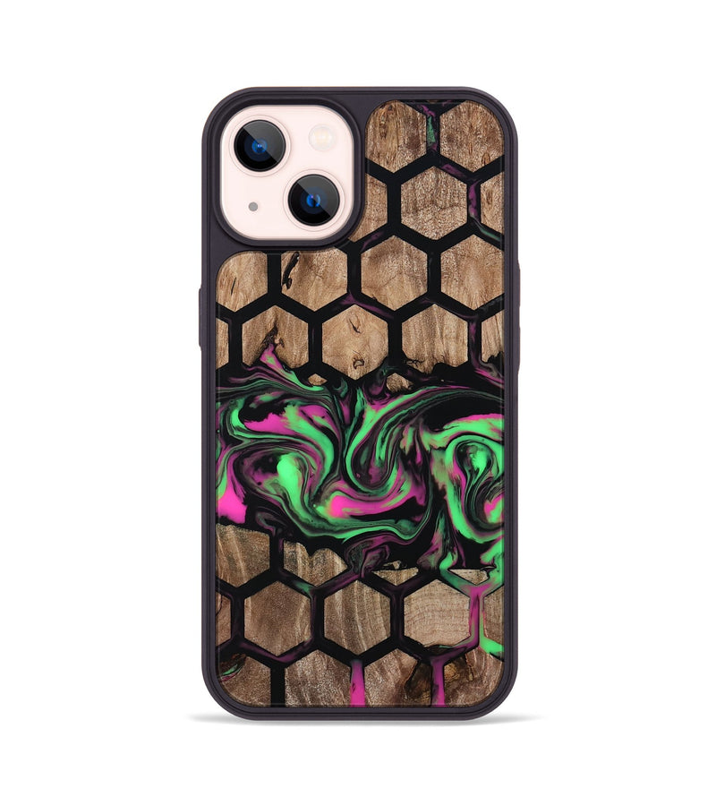 iPhone 14 Wood Phone Case - Rubi (Pattern, 808868)