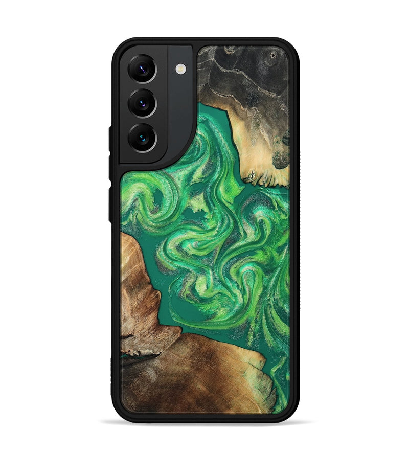 Galaxy S22 Plus Wood Phone Case - Sylas (Green, 808873)