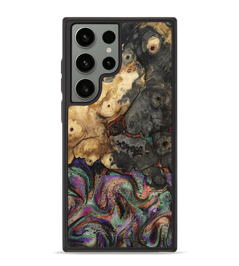 Galaxy S23 Ultra Wood Phone Case - Janeen (Green, 808874)