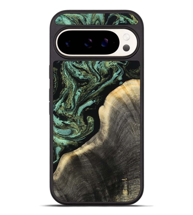 Pixel 9 Pro XL Wood Phone Case - Sharron (Green, 808876)