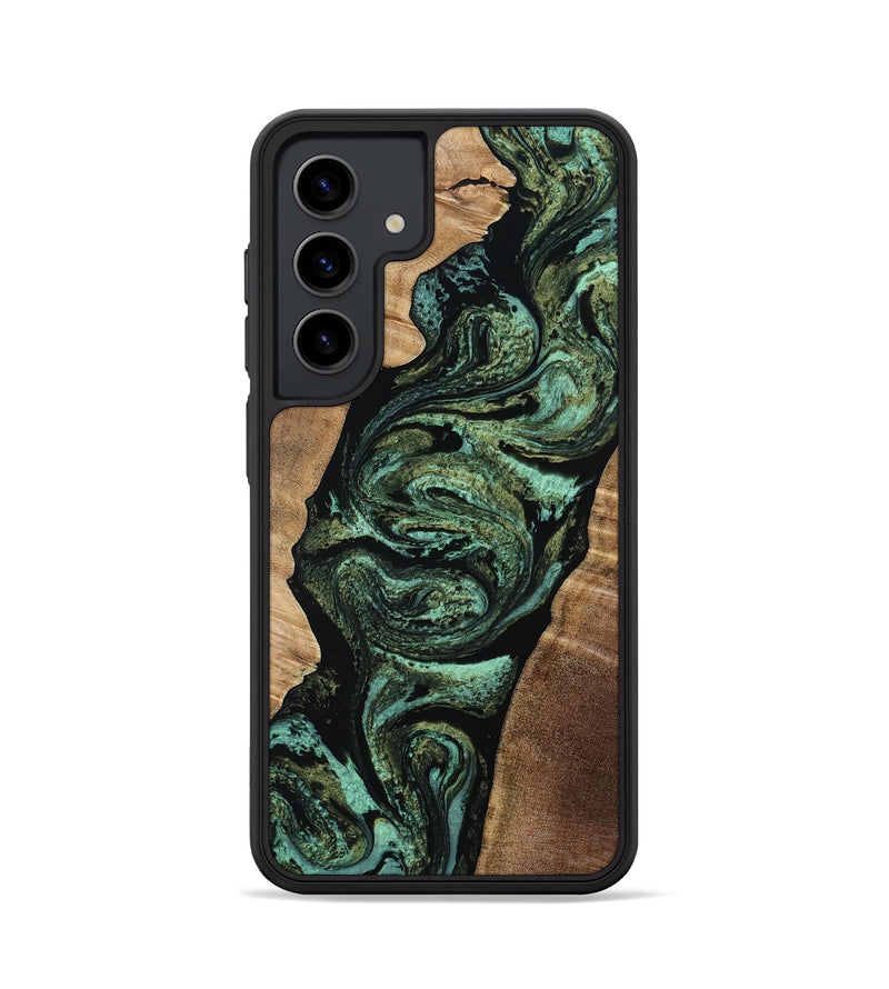 Galaxy S24 Wood Phone Case - Gerhard (Green, 808877)