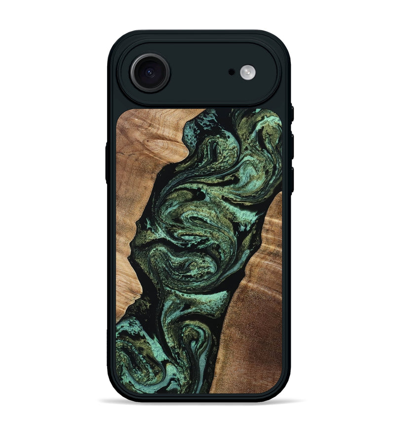 iPhone 17 Air Wood Phone Case - Gerhard (Green, 808877)