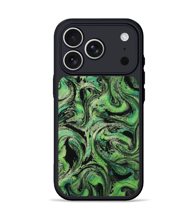 iPhone 17 Pro ResinArt Phone Case - Tomika (Green, 808881)