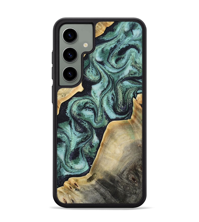 Galaxy S24 Plus Wood Phone Case - Kory (Green, 808882)