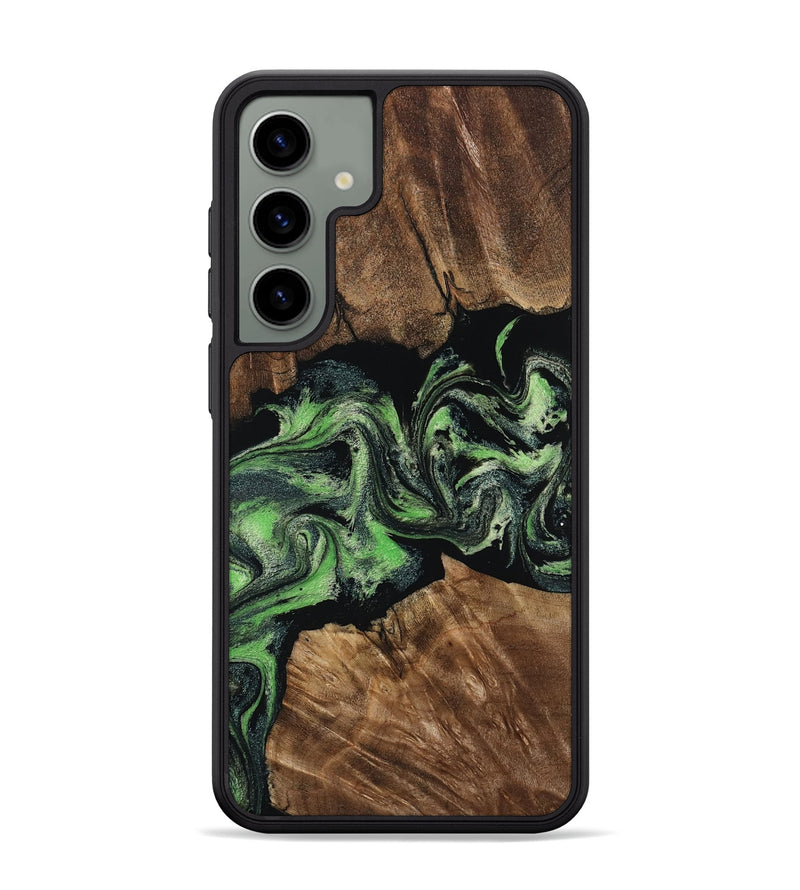 Galaxy S24 Plus Wood Phone Case - Matthew (Green, 808885)