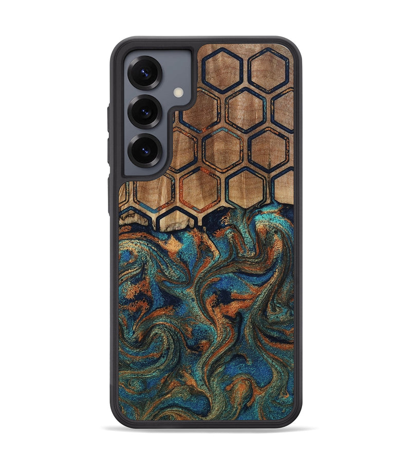 Galaxy S25 Plus Wood Phone Case - Sarai (Pattern, 808888)