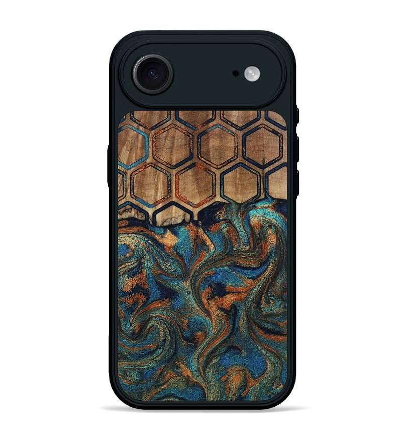 iPhone 17 Air Wood Phone Case - Sarai (Pattern, 808888)
