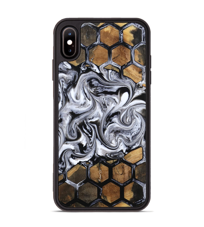 iPhone Xs Max Wood Phone Case - Norman (Pattern, 808889)