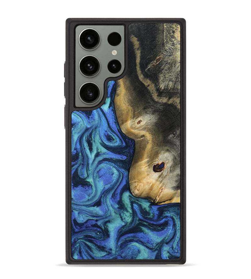 Galaxy S23 Ultra Wood Phone Case - Koa (Blue, 808891)