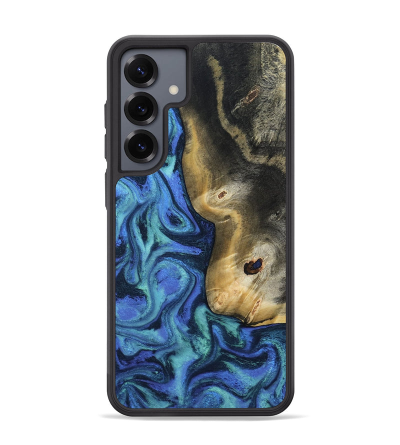 Galaxy S25 Plus Wood Phone Case - Koa (Blue, 808891)