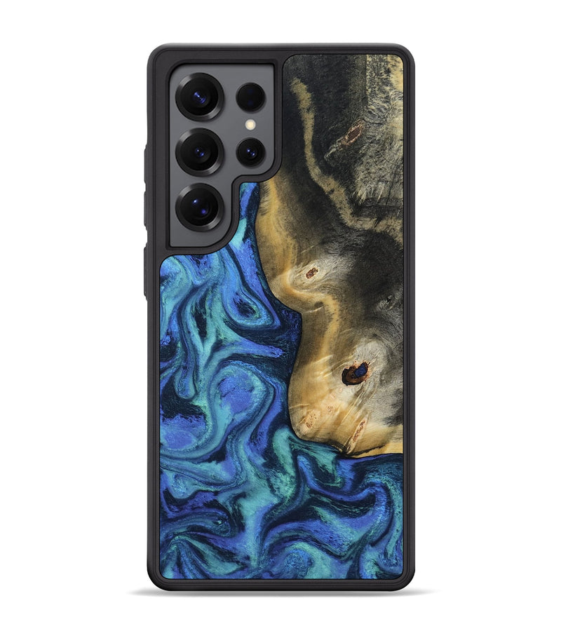 Galaxy S25 Ultra Wood Phone Case - Koa (Blue, 808891)