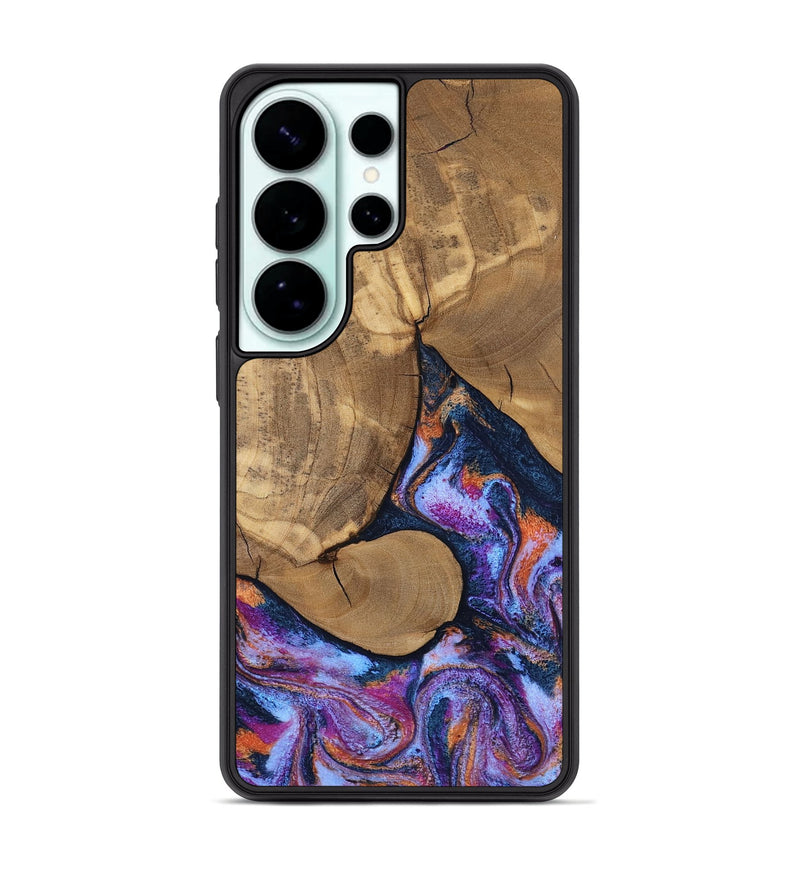 Galaxy S26 Ultra Wood Phone Case - Jesica (Blue, 808892)