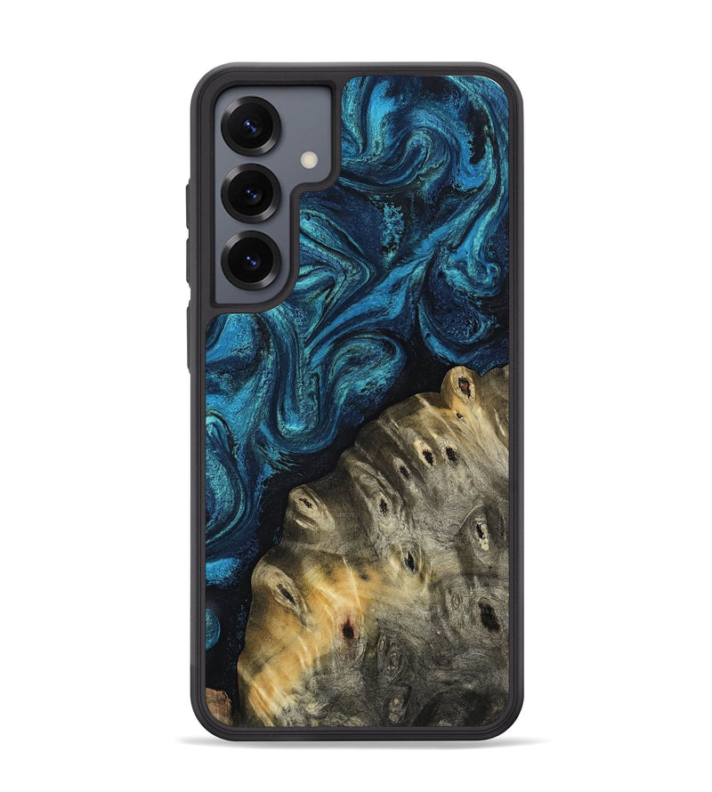 Galaxy S25 Plus Wood Phone Case - Murphy (Blue, 808893)