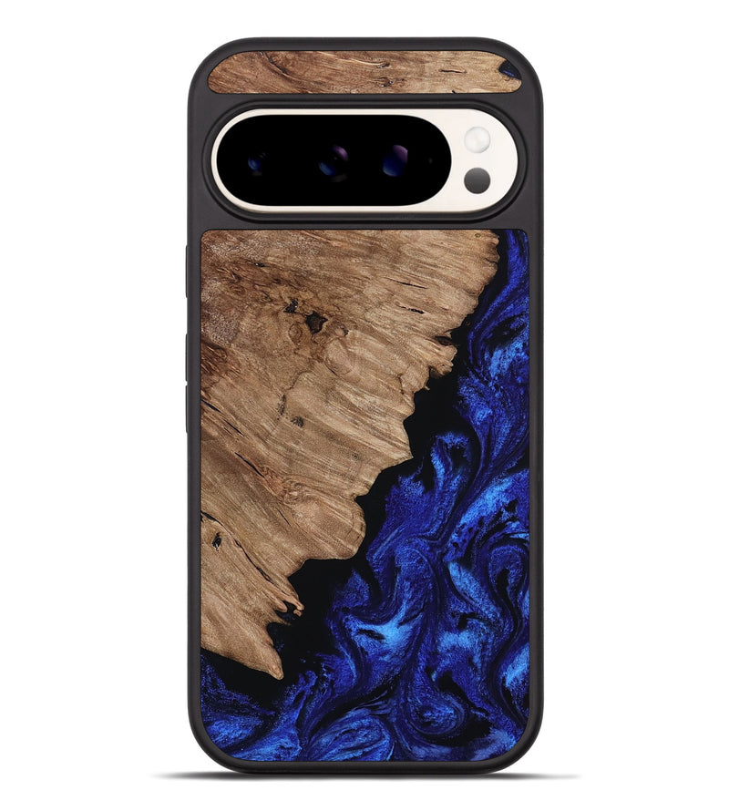 Pixel 9 Pro XL Wood Phone Case - Jan (Blue, 808894)