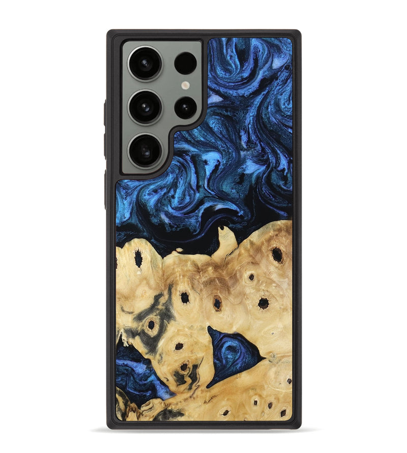 Galaxy S23 Ultra Wood Phone Case - Cailyn (Blue, 808896)