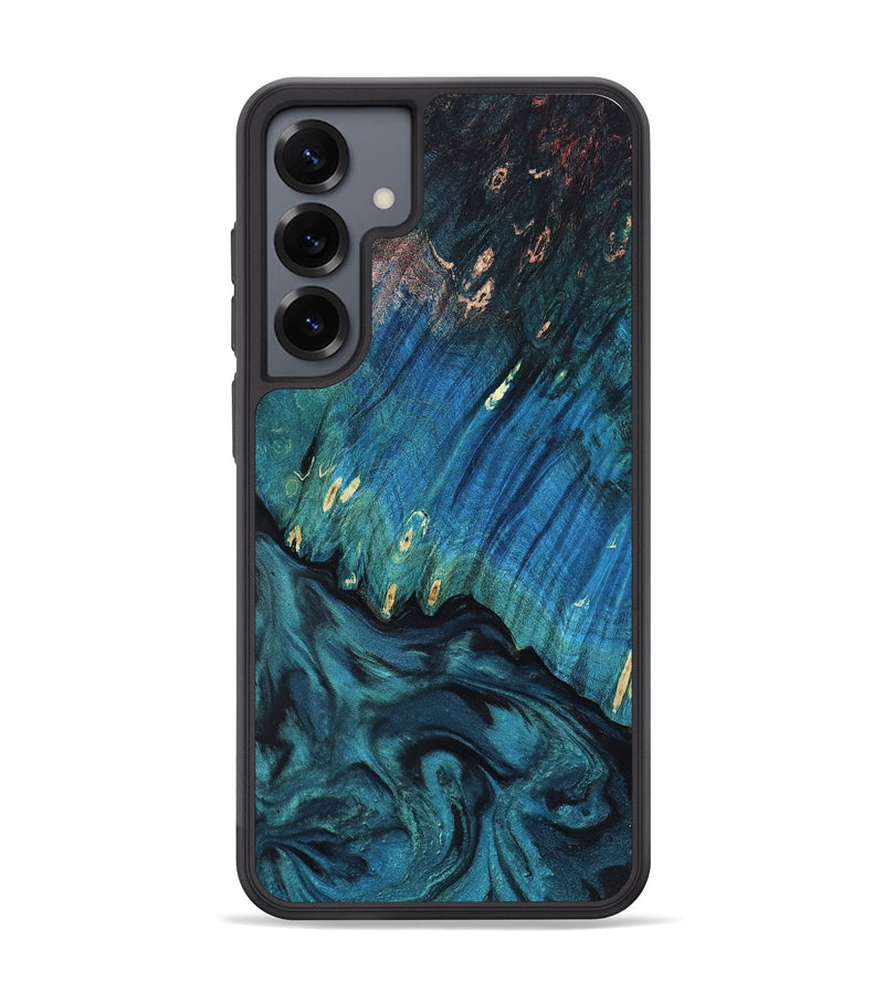 Galaxy S25 Plus Wood Phone Case - Roslyn (Blue, 808897)