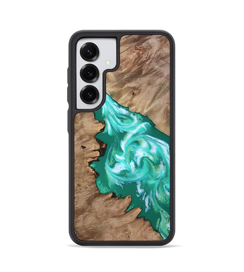 Galaxy S25 Wood Phone Case - Arian (Green, 808900)