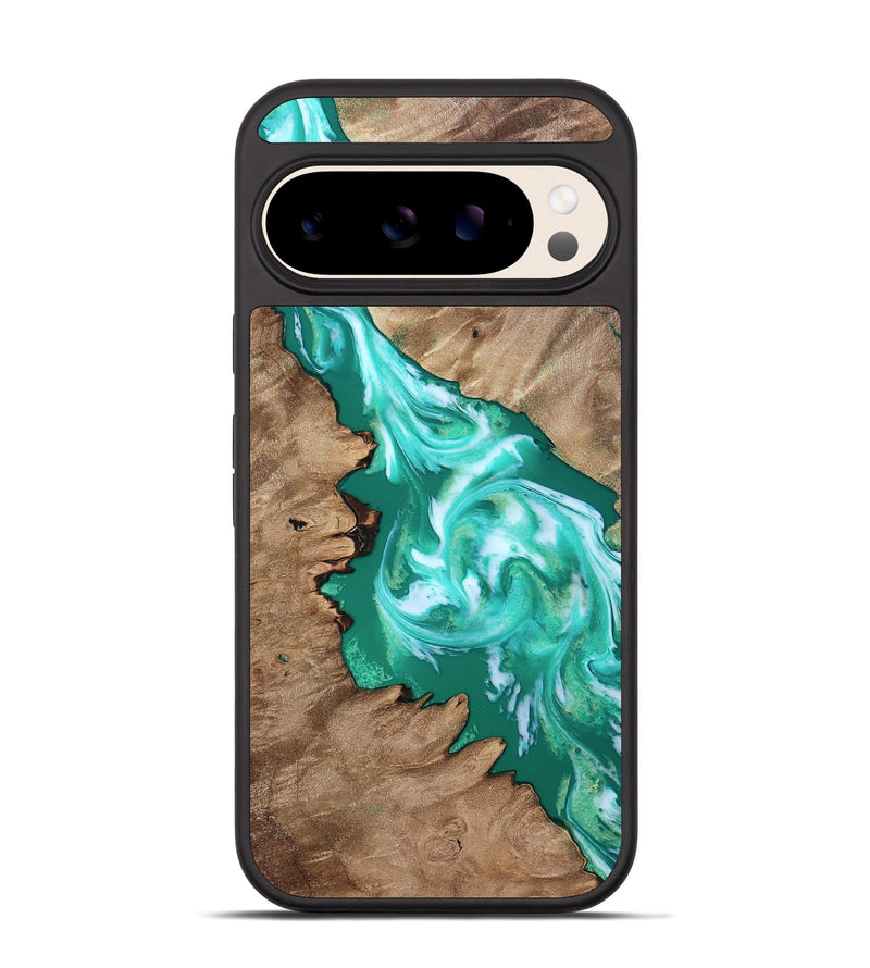 Pixel 10 Wood Phone Case - Arian (Green, 808900)