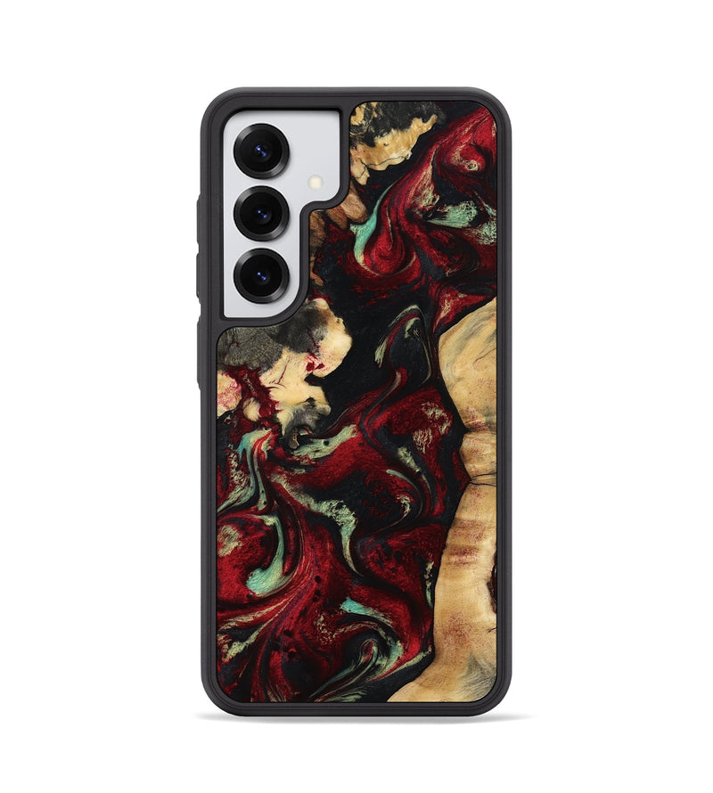 Galaxy S25 Wood Phone Case - Lana (Red, 808904)