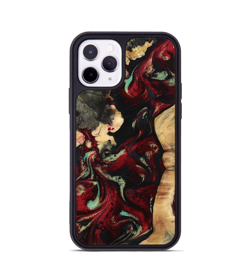 iPhone 11 Pro Wood Phone Case - Lana (Red, 808904)