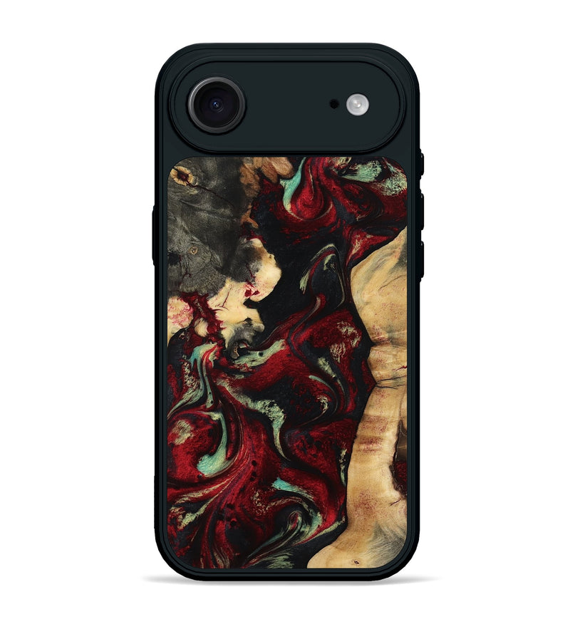 iPhone 17 Air Wood Phone Case - Lana (Red, 808904)