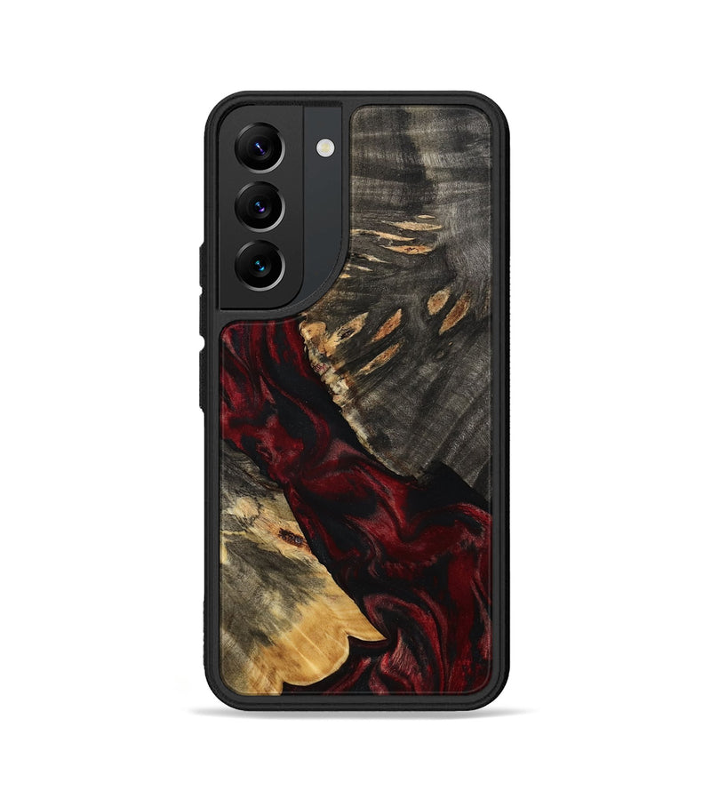 Galaxy S22 Wood Phone Case - Jase (Red, 808905)