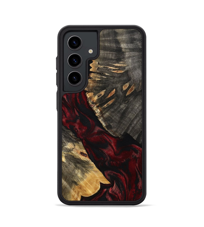 Galaxy S24 Wood Phone Case - Jase (Red, 808905)