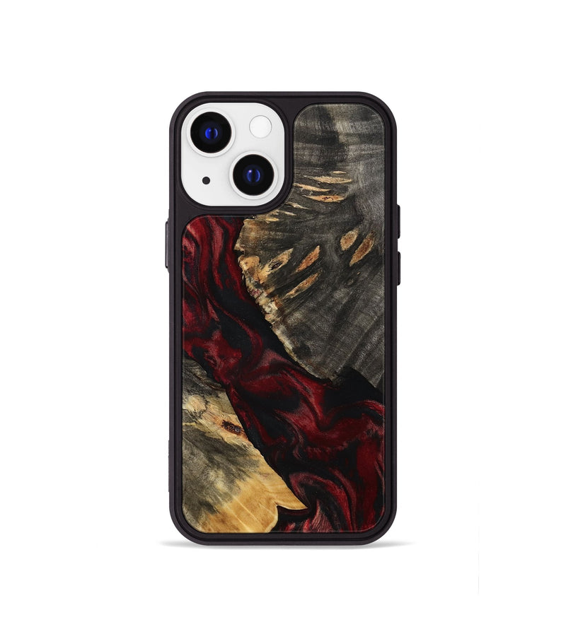 iPhone 13 mini Wood Phone Case - Jase (Red, 808905)