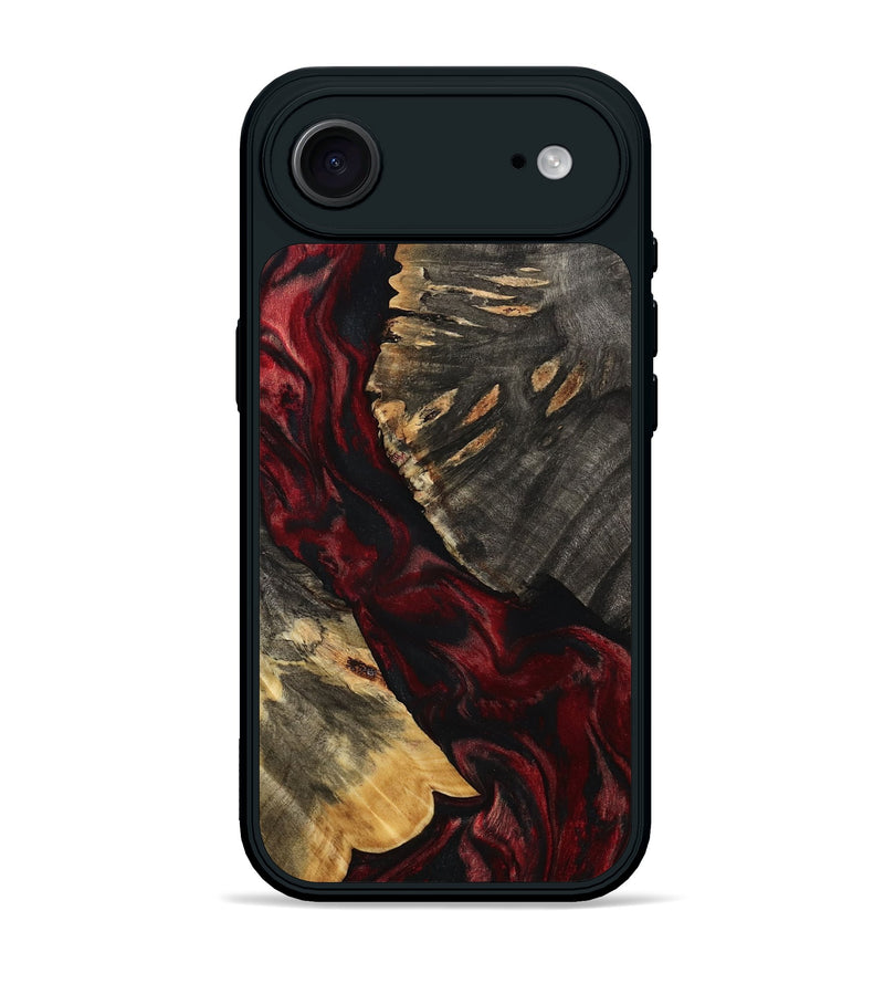 iPhone 17 Air Wood Phone Case - Jase (Red, 808905)