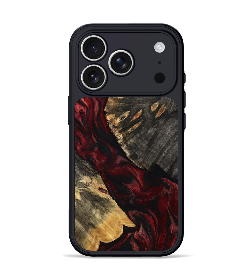 iPhone 17 Pro Wood Phone Case - Jase (Red, 808905)