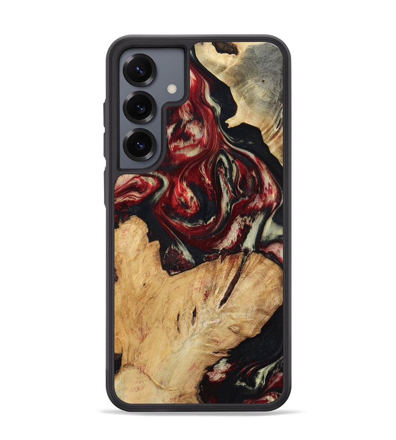 Galaxy S25 Plus Wood Phone Case - Galen (Red, 808906)